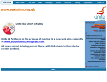 Tablet Screenshot of ourunion.org.uk